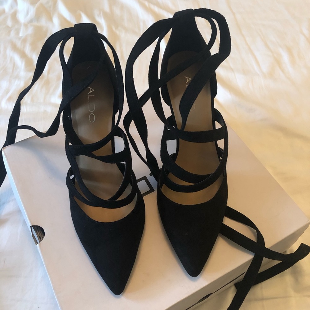 Sexy Black Aldo Heels